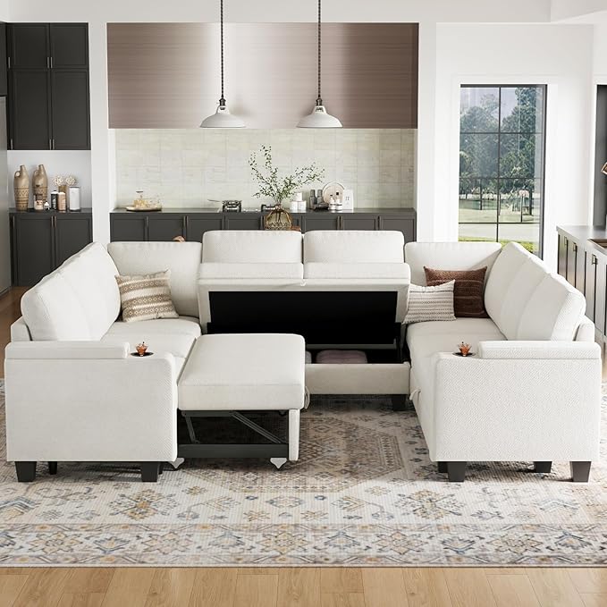 Belffin Sectional Sleeper Sofa
