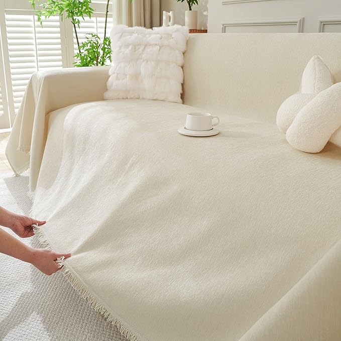 VClife Boho Couch Cover, Washable Thick Sofa Cover