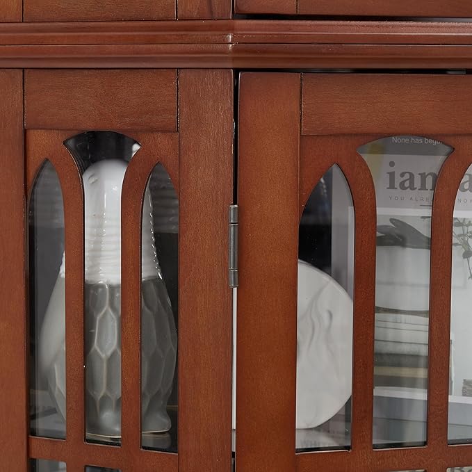 Glass Corner Display Cabinet