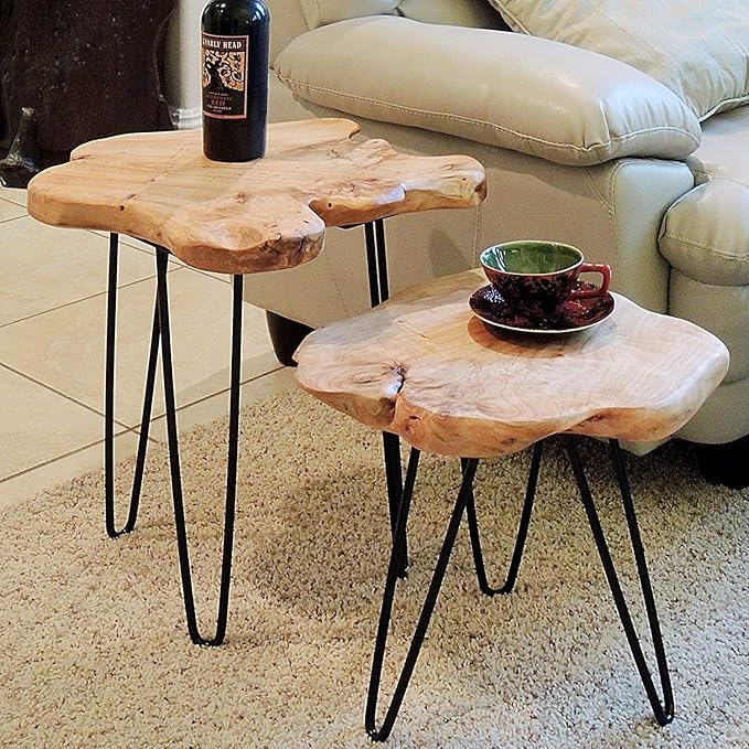 WELLAND Live Edge Side Table