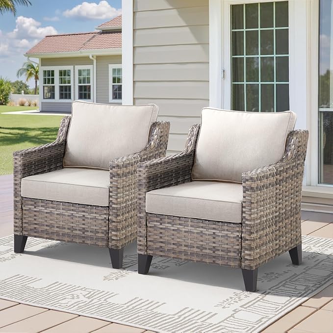 Patio Chairs Set of 2