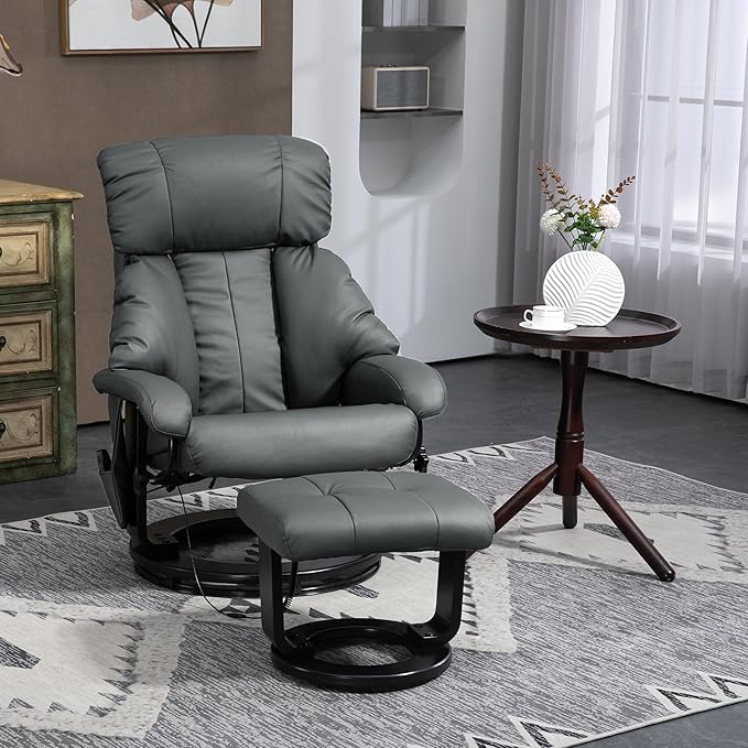 HOMCOM Massage Recliner Chair