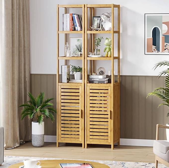 VIAGDO Storage Tall Slim Cabinet