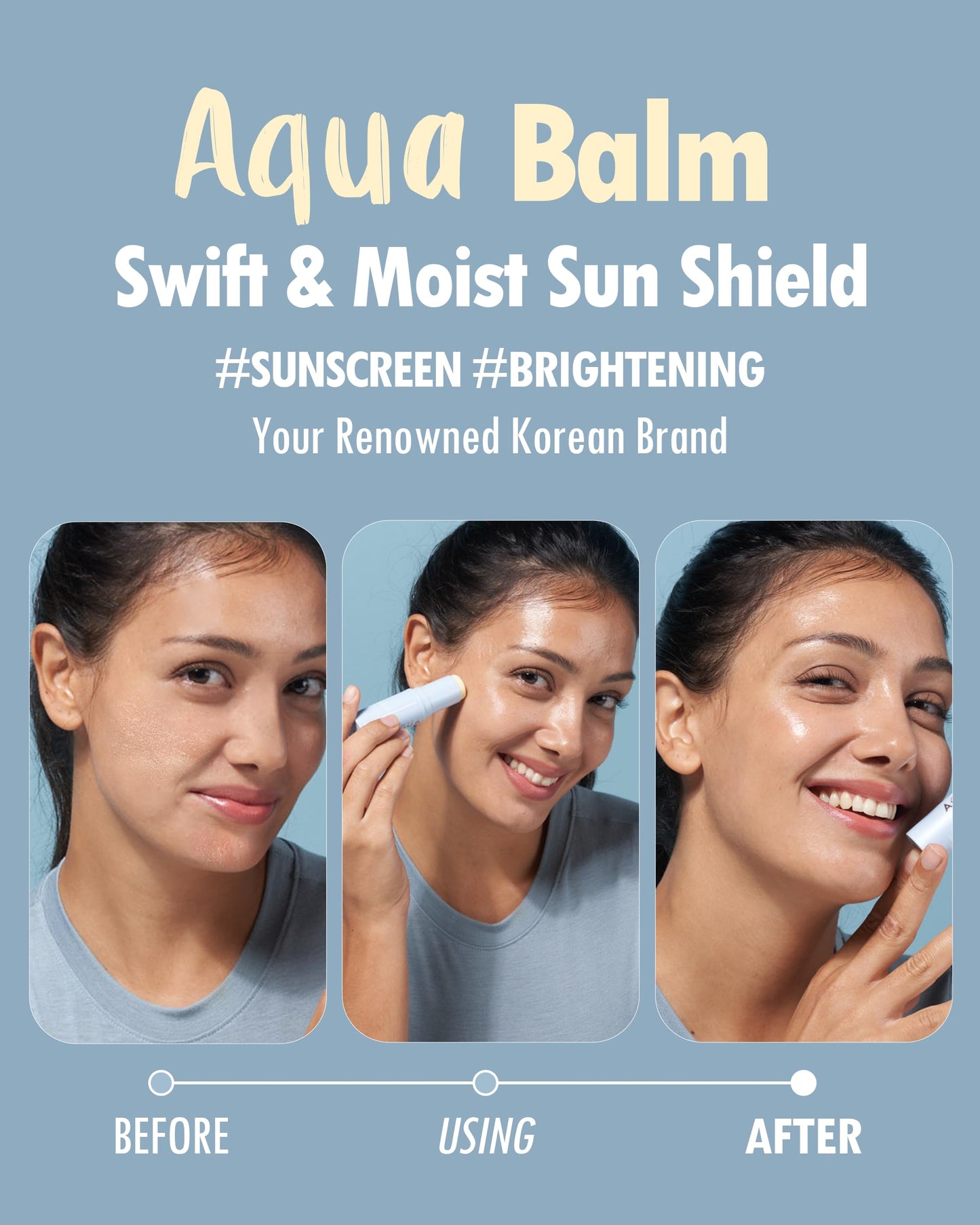 KAHI Wrinkle Bounce Multi Balm Stick | PDRN Collagen Wrinkle Stick | Korean Skin Care |All-in-One Hydrating Lip Balm Eye Cream Neck Cream Make Up Base & Face Mist Moisture Balm