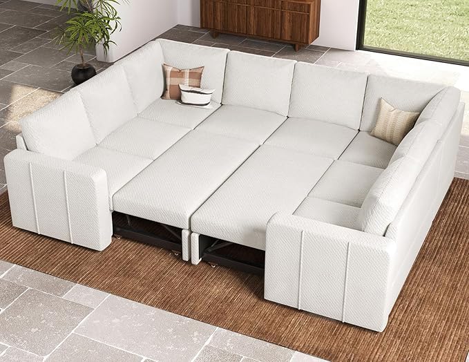 Belffin Modular Sectional Sleeper Sofa Bed