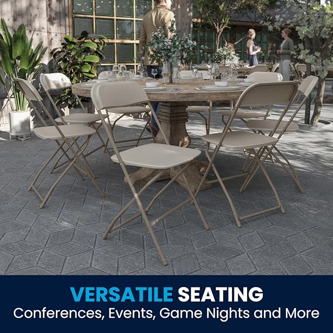 Flash Furniture Hercules Series Plastic Folding Chairs