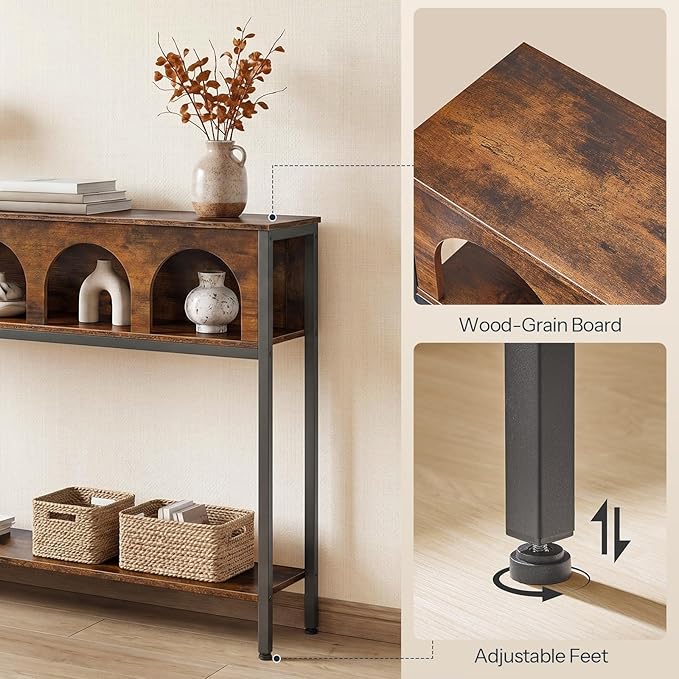 HOOBRO Console Table, Entryway Table