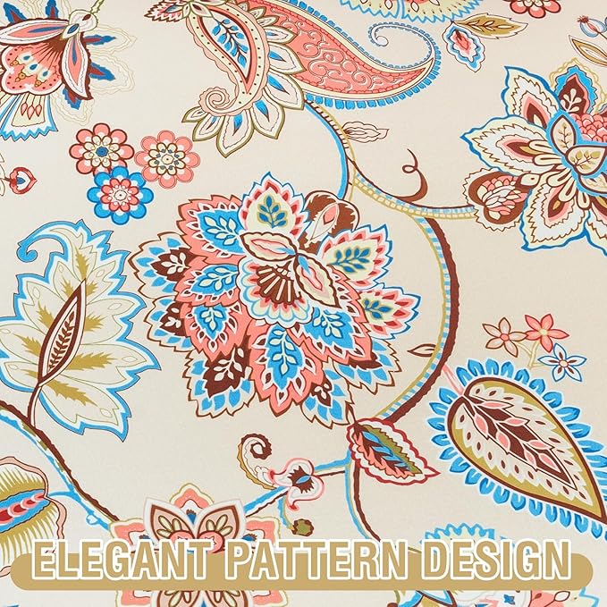 H.VERSAILTEX Floral Pattern Chair Covers Armchair Printed Chair Slip Covers