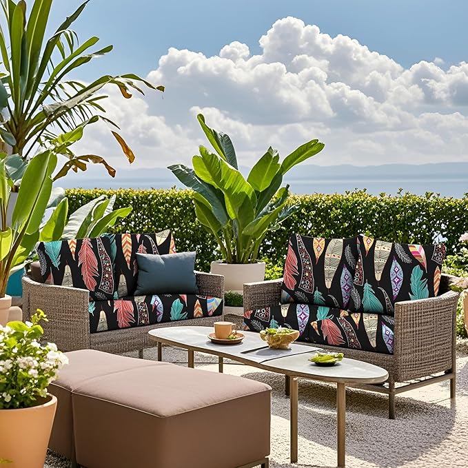 Outdoor Cushion Covers Set, Replacement