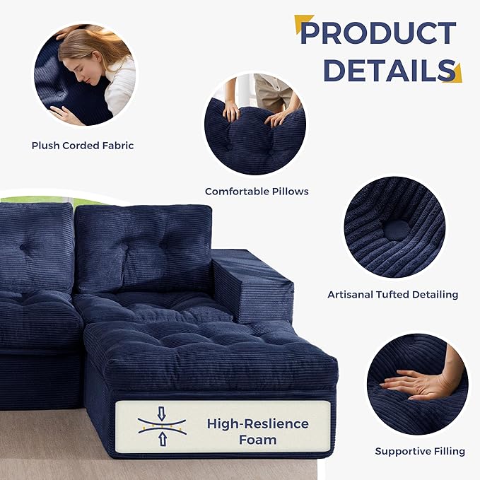 MAXYOYO Modular Sectional Sofa