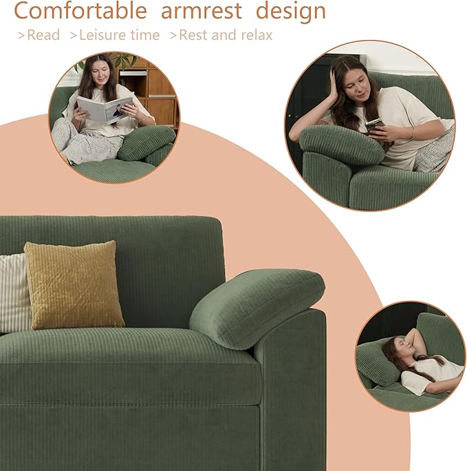 EASE MOOSE Oversized Modular Sectional Sofa, Extra Large L Shape Sectional