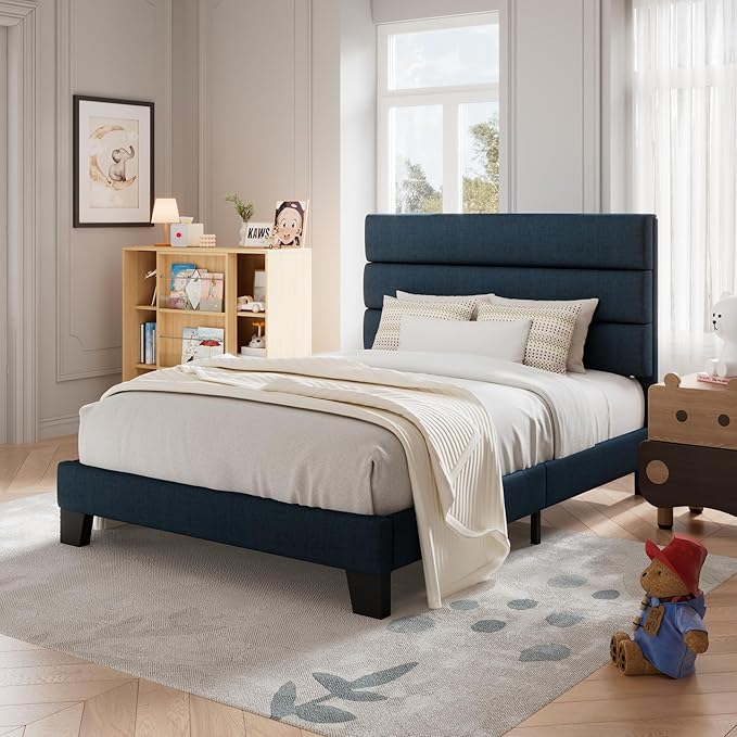 Allewie Twin Size Platform Bed Frame