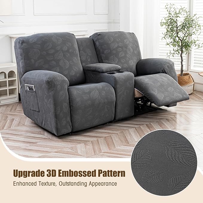 Gennia Waterproof Recliner Loveseat Cover