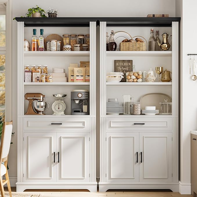 SEDETA Farmhouse Bookshelves and Bookcases