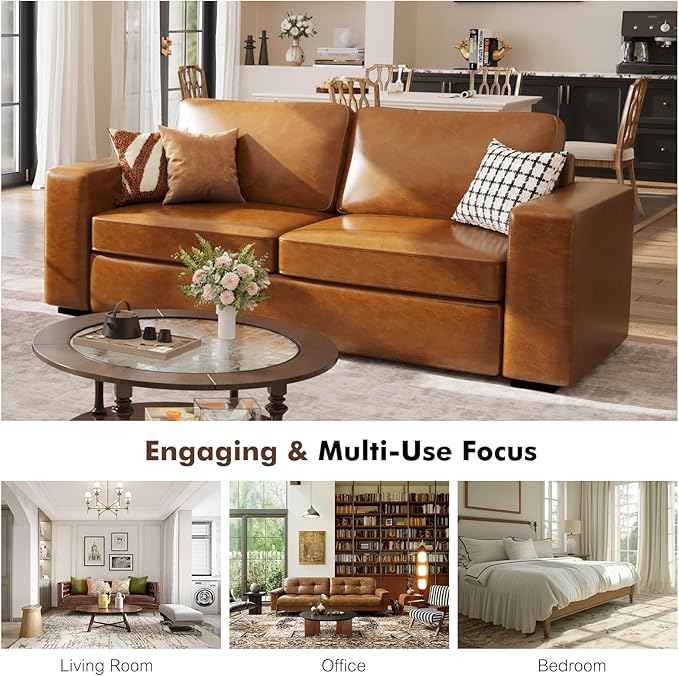 ABCASA Oversized 85" Sofa Couches