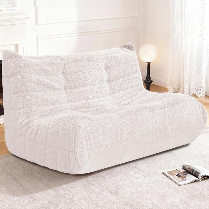 Bean Bag Loveseat Chair Big Sofa Beanbag Chair