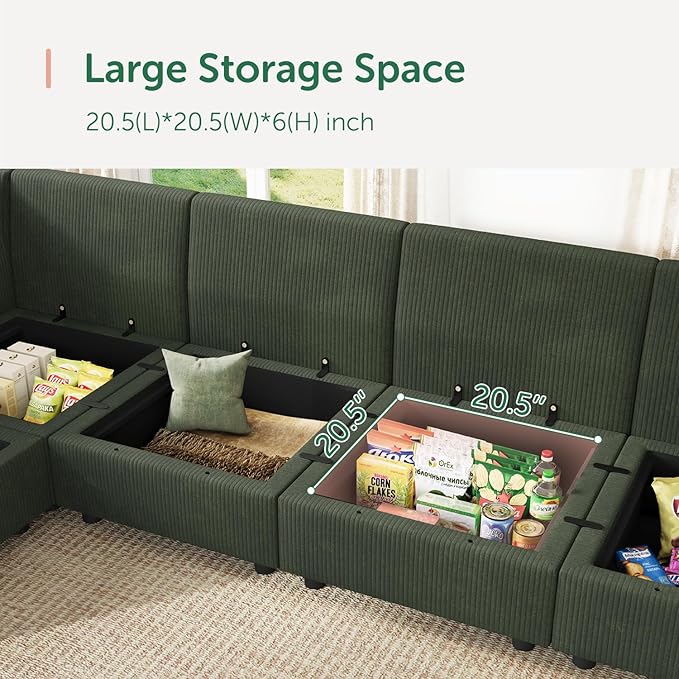 HONBAY Modular Sectional Sofa
