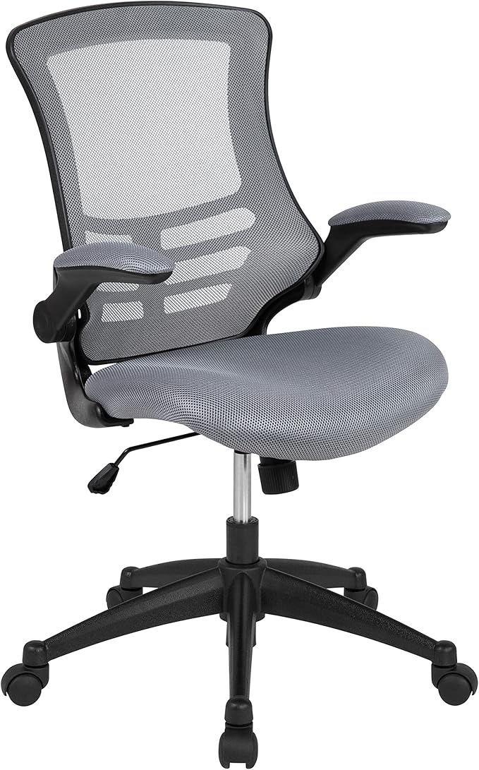 Flash Furniture Kelista Office Chair, Dark Gray Mesh