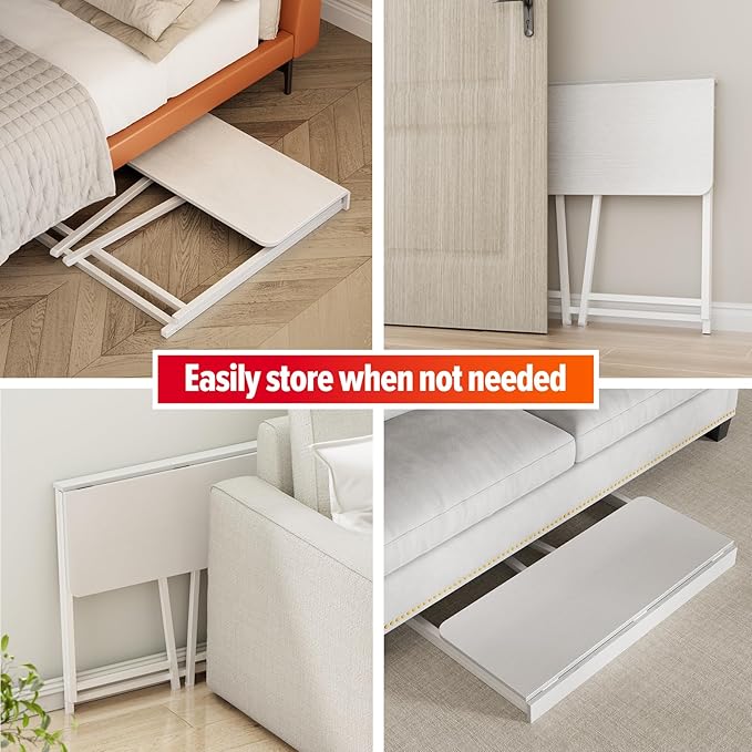 WOHOMO Folding Desk, 31.5" Small Desk