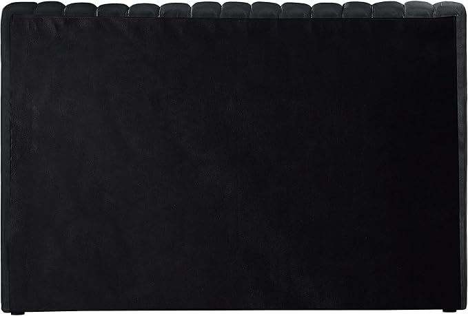 Meridian Furniture NicoBlack-T Nico Collection Modern | Contemporary Velvet