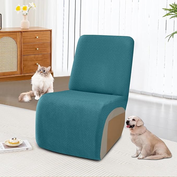 ALIECOM 100% Waterproof Recliner Sectional Couch Covers L Shape Stretch Corner