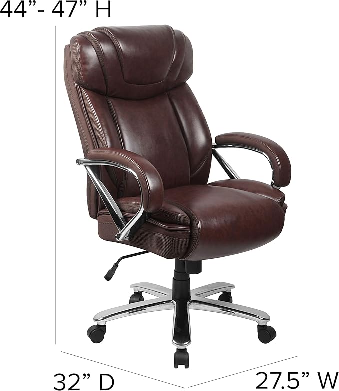 Flash Furniture Hercules Series High-Back Swivel LeatherSoft Office Chair