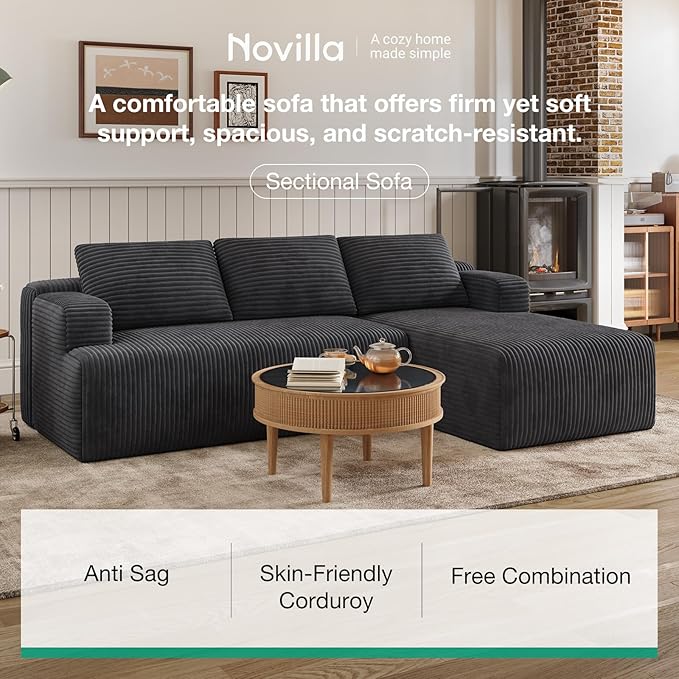Novilla L-Shape Sectional Couches