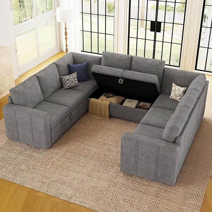 Belffin Modular Sectional Sleeper Sofa Bed