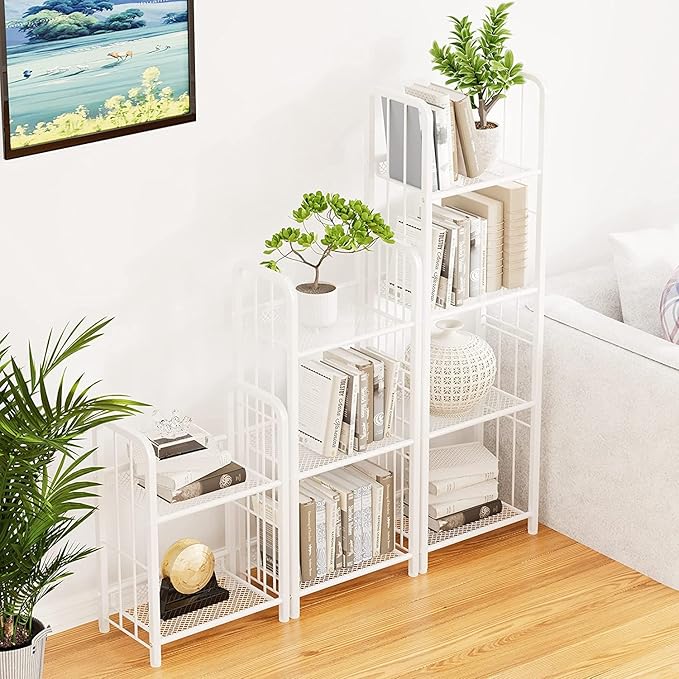 Bookshelf Storage Shelf Small Bookcase Freestanding Storage Stand