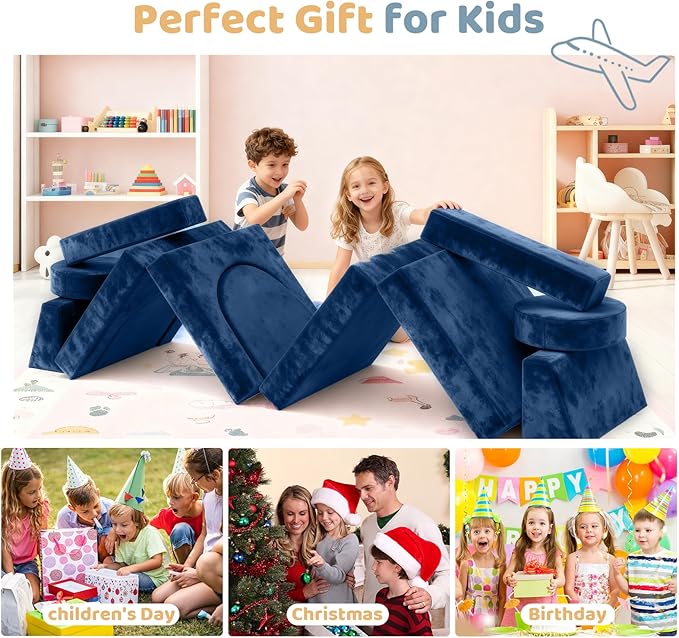12pcs Modular Kids Play Couch