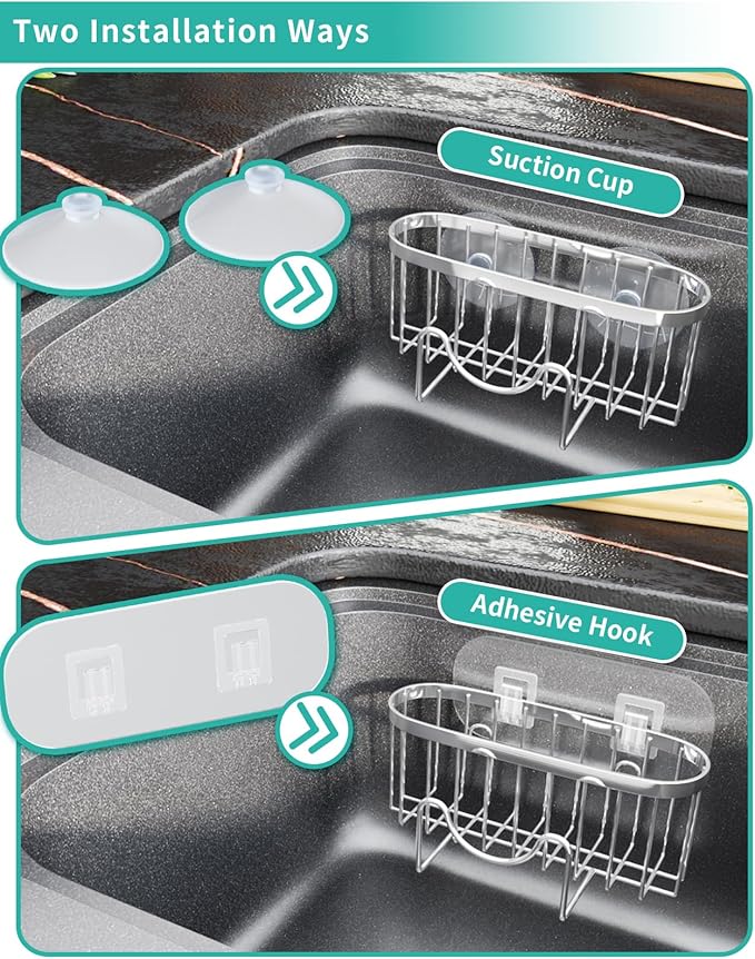 HapiRm Kitchen Sponge Holder for Sink