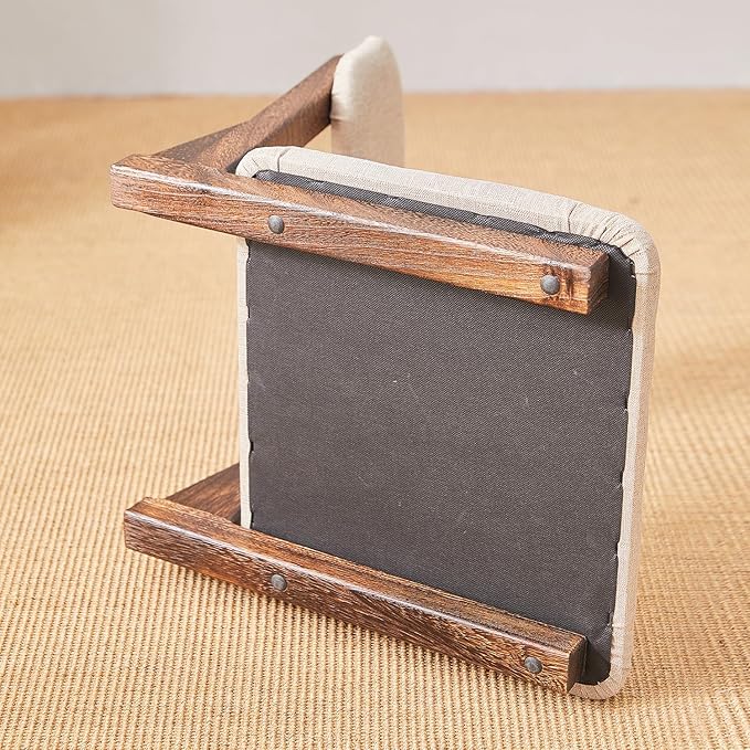 Meditation Chair with Back Support, Japanese Floor Chair, Back Jack