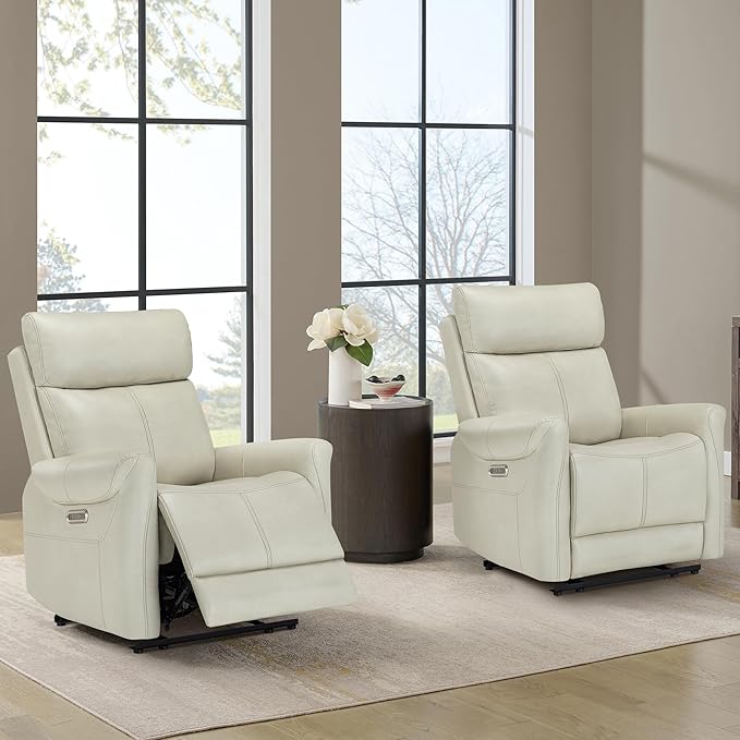 KISLOT Leather Recliner Chair for Adults Wall Hugger RV Recliner