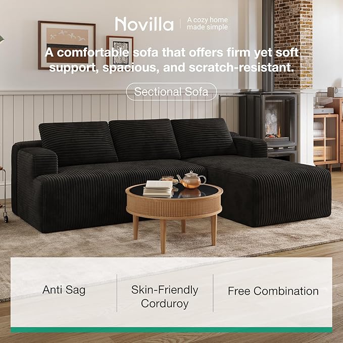 Novilla L-Shape Sectional Couches