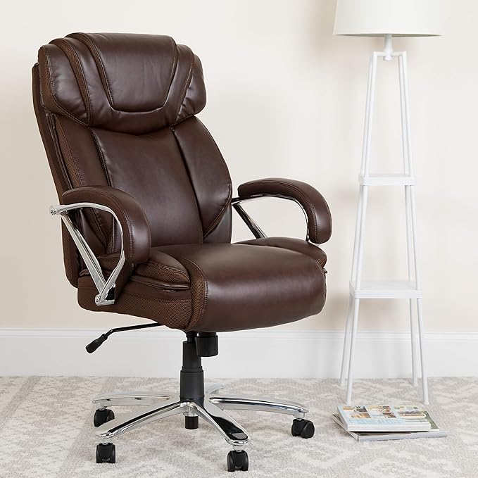 Flash Furniture Hercules Series High-Back Swivel LeatherSoft Office Chair
