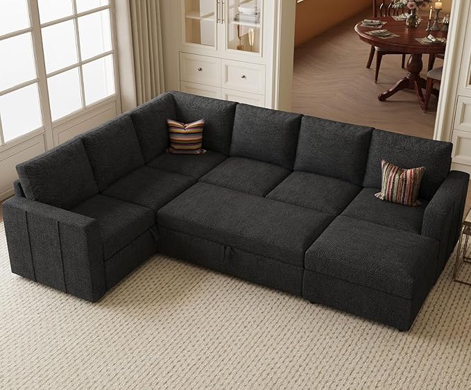 Belffin Modular Sectional Sleeper Sofa