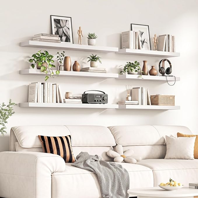 Fun Memories 48Inch Floating Shelves
