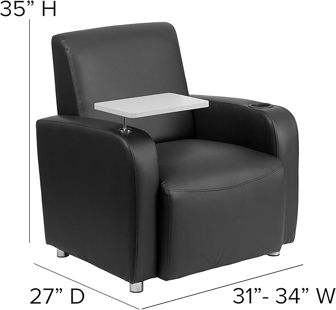 Flash Furniture George LeatherSoft Guest Chair