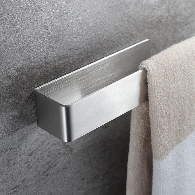 Taozun Towel Holder 11.8 Inch Brushed Hand Towel Rack Bathroom Towel Bar