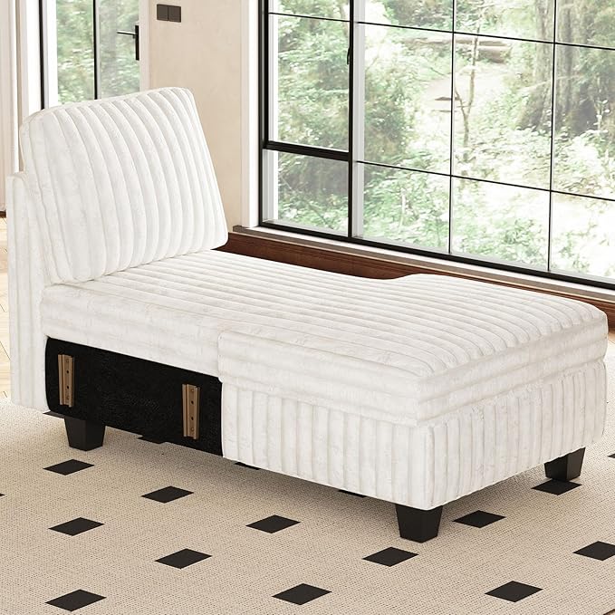 Belffin Modular Sectional Storage Chaise Module