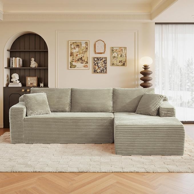 96" Sectional Couches for Living Room Cloud Couch Sofa