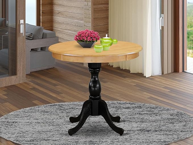 East West Furniture AMT-OBL-TP Antique Kitchen Dining Table