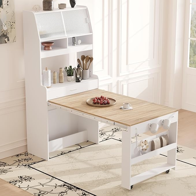 LUMISOL Space Saving Folding Dining Table