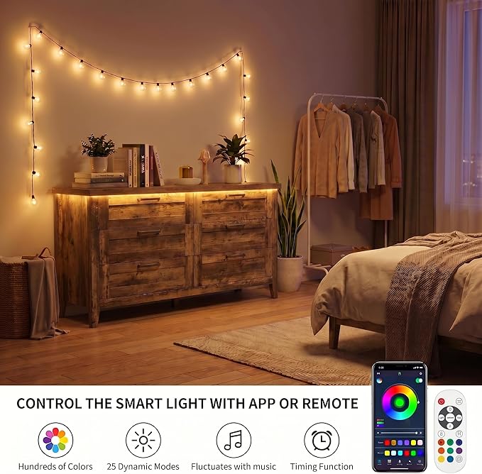GarveeLife 6 Drawer Dresser