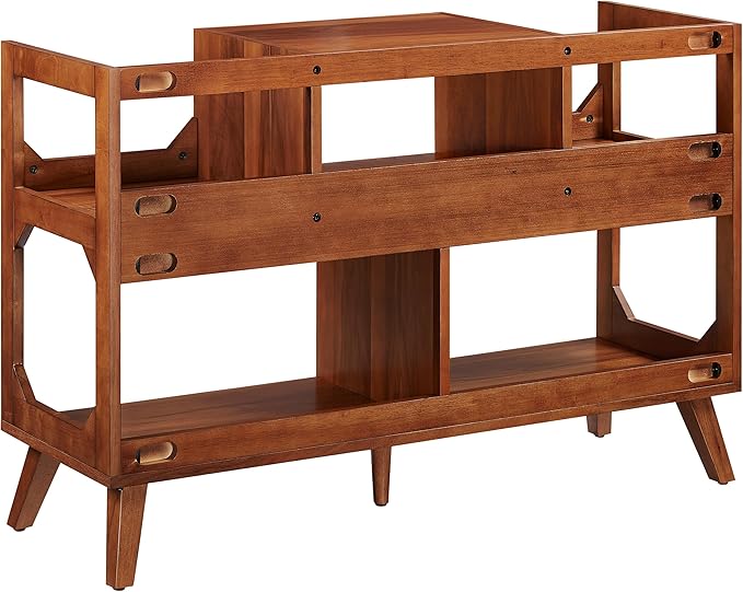 Crosley Furniture Asheville Mid-Century Modern Media Console Record Player Stand