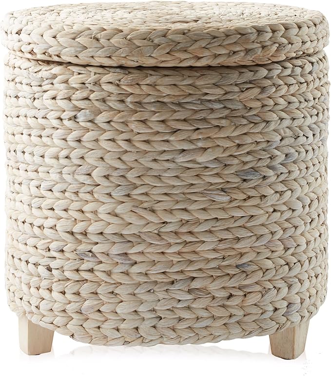 Casafield 17" Round Storage Ottoman