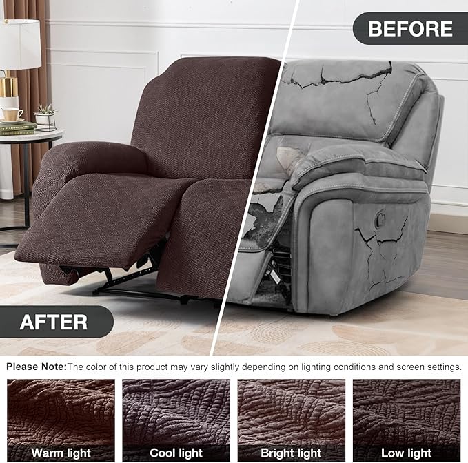 Timeles Recliner Covers Extra Wide Recliner Loveseat Covers Oversized Reclining