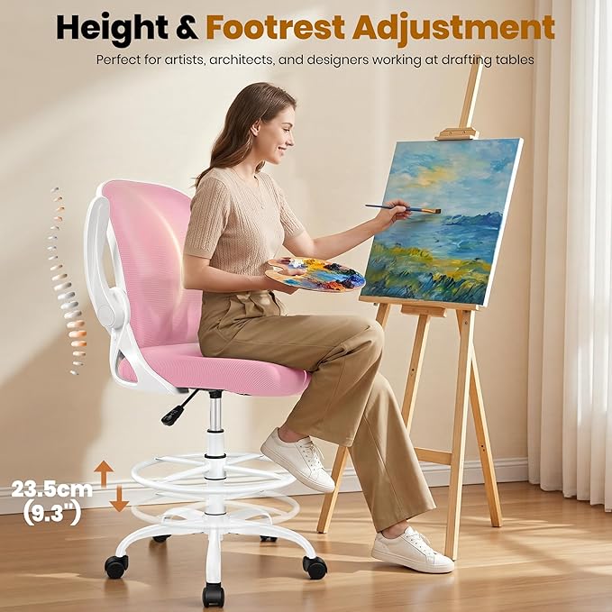 Primy Drafting Chair Tall Office Chair
