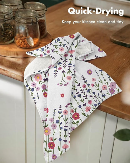 Cotton Kitchen Towels Set of 2