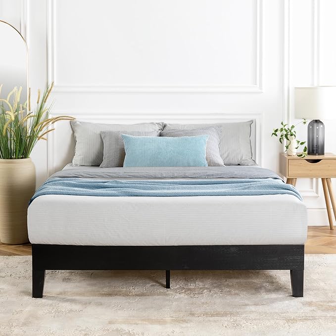 Mellow Naturalista Grand 12 Inch Solid Wood Platform Bed